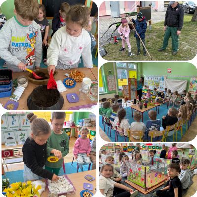 Wiosenne działania starszaków - siejemy, sadzimy... i uczymy się przyrody